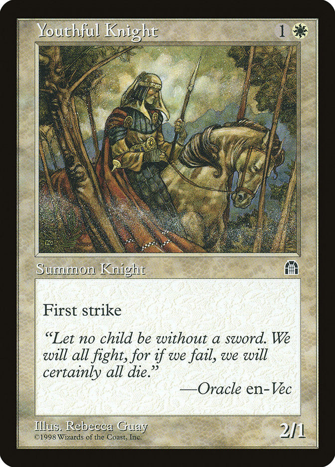 Youthful Knight [Stronghold] | Dragon's Lair Comics and Fantasy Houston TX