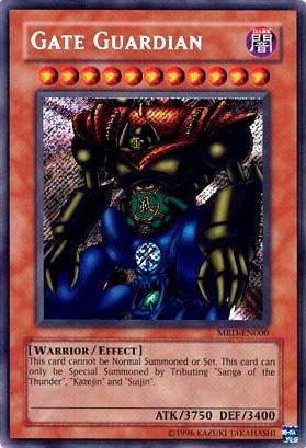 Gate Guardian [MRD-EN000] Secret Rare | Dragon's Lair Comics and Fantasy Houston TX