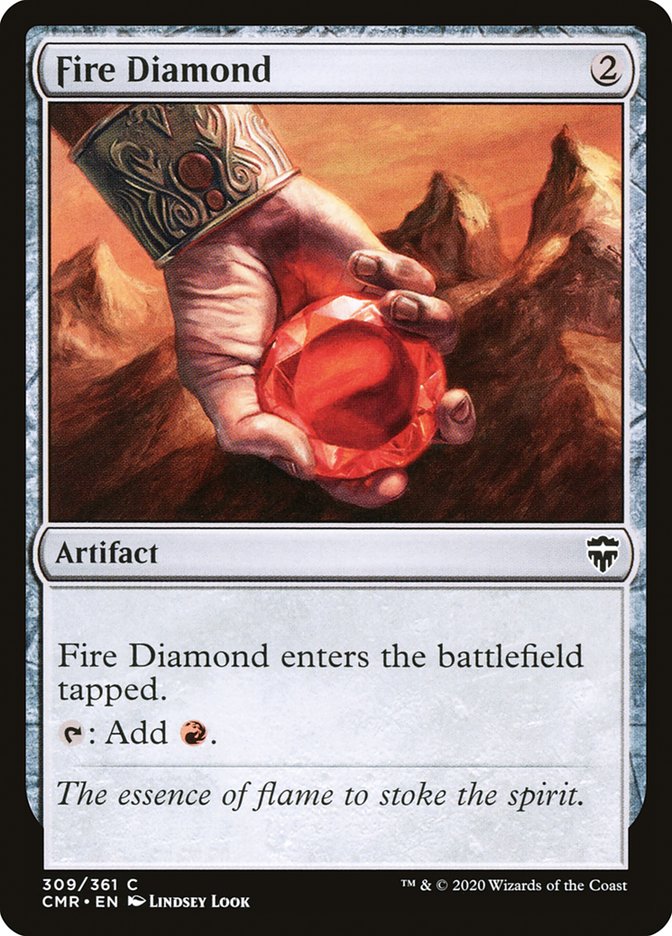 Fire Diamond [Commander Legends] | Dragon's Lair Comics and Fantasy Houston TX