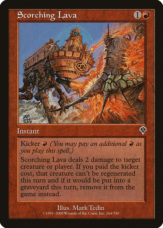 Scorching Lava [Invasion] | Dragon's Lair Comics and Fantasy Houston TX
