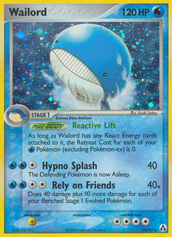 Wailord (14/92) [EX: Legend Maker] | Dragon's Lair Comics and Fantasy Houston TX