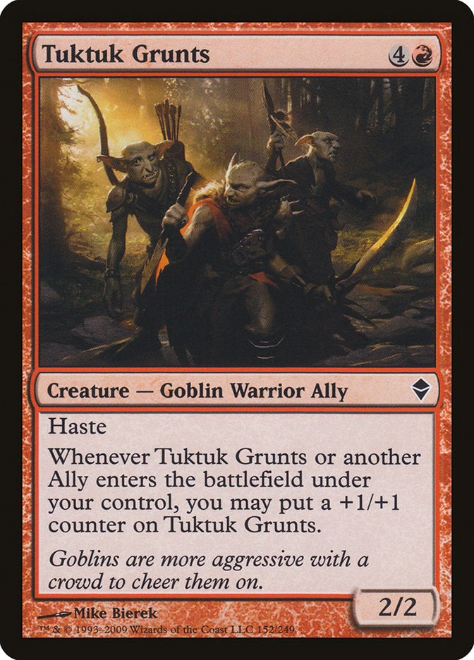 Tuktuk Grunts [Zendikar] | Dragon's Lair Comics and Fantasy Houston TX