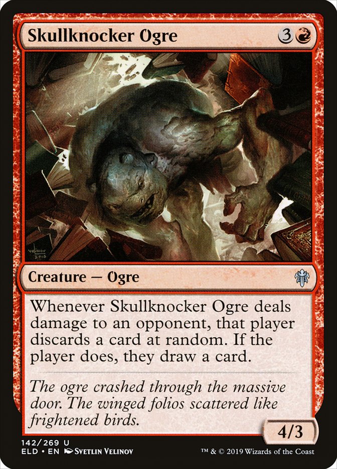 Skullknocker Ogre [Throne of Eldraine] | Dragon's Lair Comics and Fantasy Houston TX