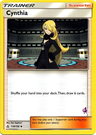 Cynthia (119/156) (Mewtwo Deck) [Battle Academy 2020] | Dragon's Lair Comics and Fantasy Houston TX