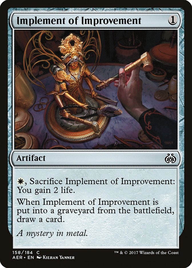 Implement of Improvement [Aether Revolt] | Dragon's Lair Comics and Fantasy Houston TX