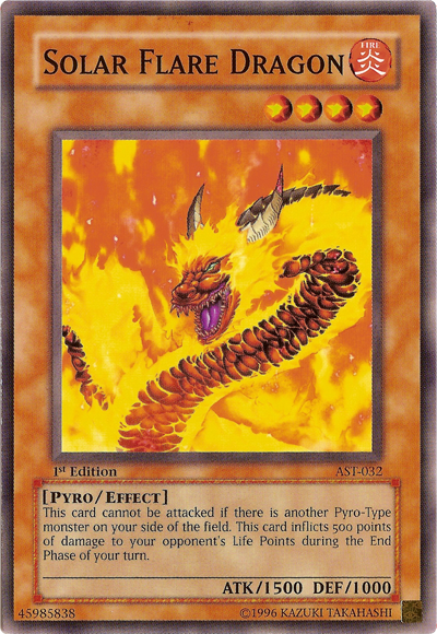 Solar Flare Dragon [AST-032] Common | Dragon's Lair Comics and Fantasy Houston TX