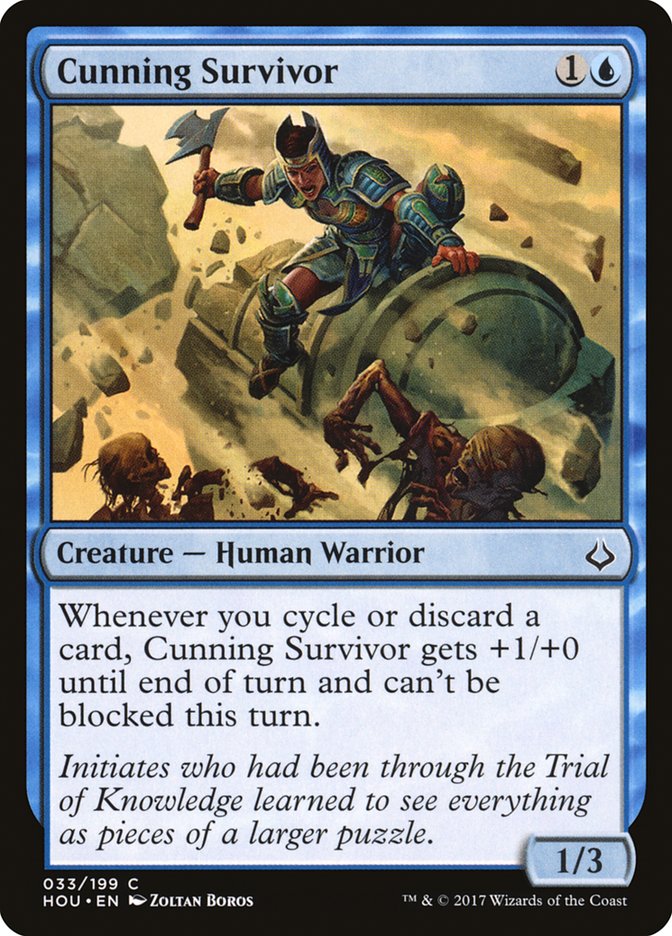 Cunning Survivor [Hour of Devastation] | Dragon's Lair Comics and Fantasy Houston TX