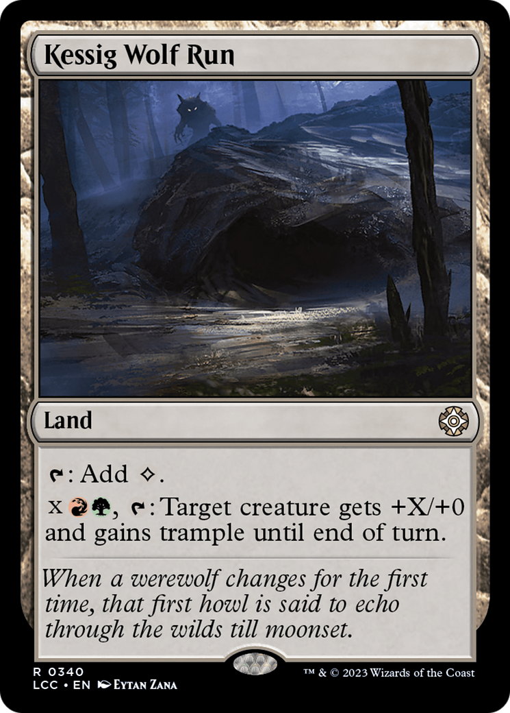 Kessig Wolf Run [The Lost Caverns of Ixalan Commander] | Dragon's Lair Comics and Fantasy Houston TX