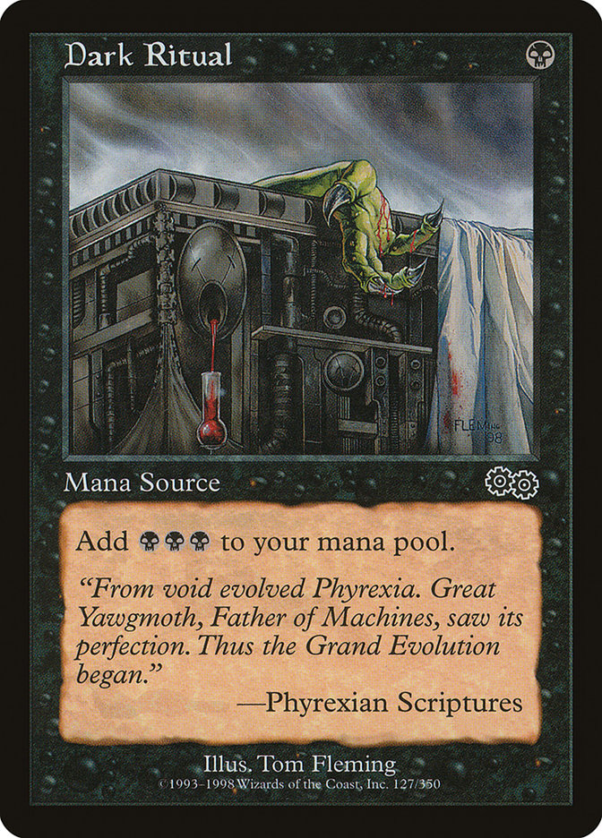 Dark Ritual [Urza's Saga] | Dragon's Lair Comics and Fantasy Houston TX