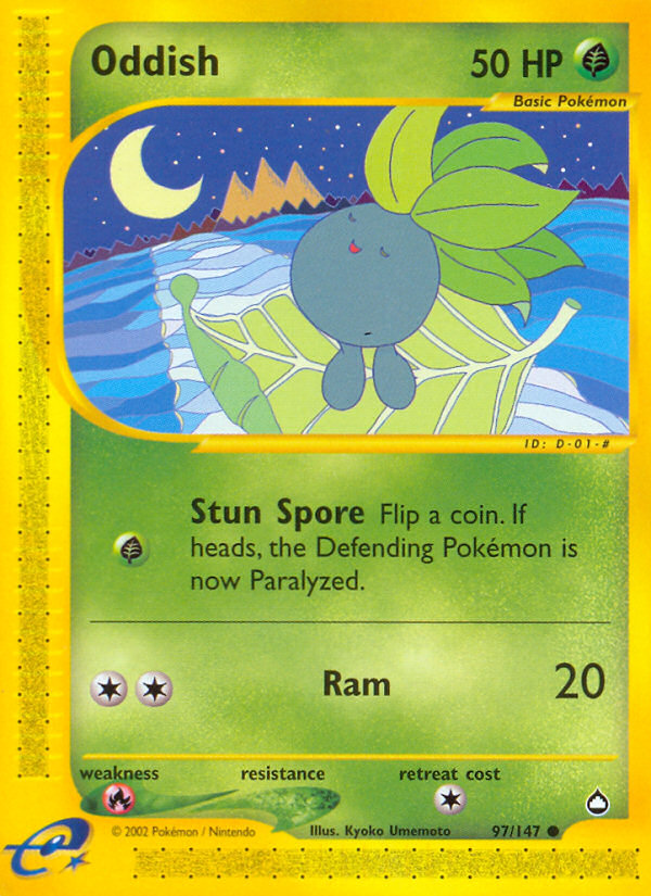 Oddish (97/147) [Aquapolis] | Dragon's Lair Comics and Fantasy Houston TX
