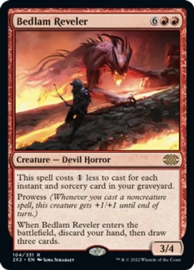Bedlam Reveler [Double Masters 2022] | Dragon's Lair Comics and Fantasy Houston TX