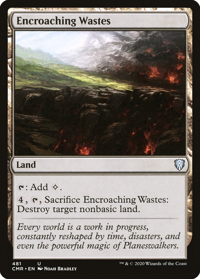 Encroaching Wastes [Commander Legends] | Dragon's Lair Comics and Fantasy Houston TX