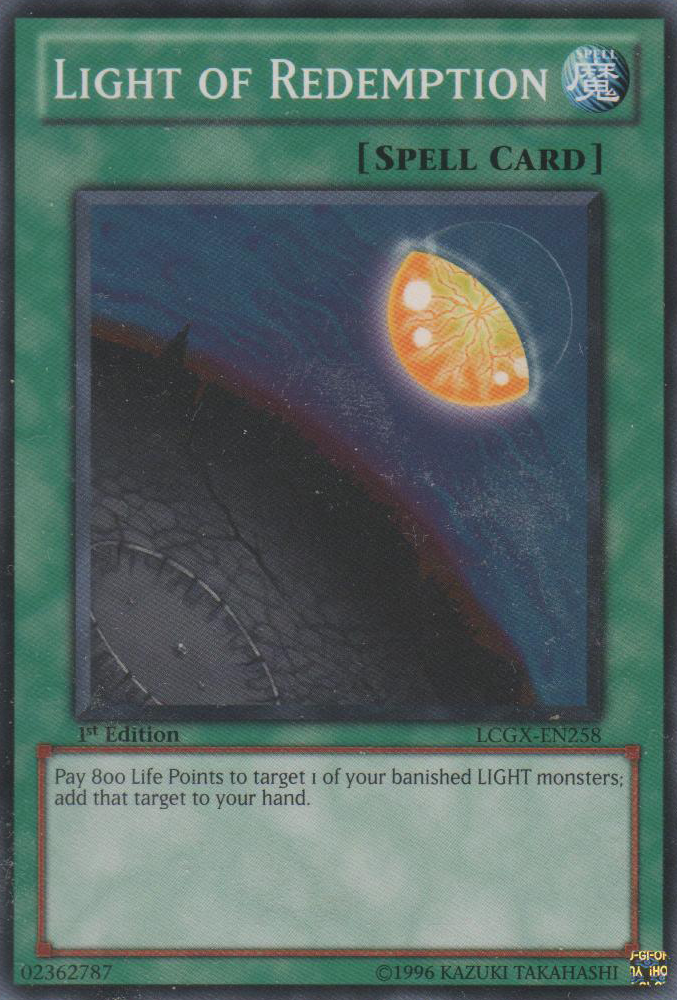 Light of Redemption [LCGX-EN258] Common | Dragon's Lair Comics and Fantasy Houston TX
