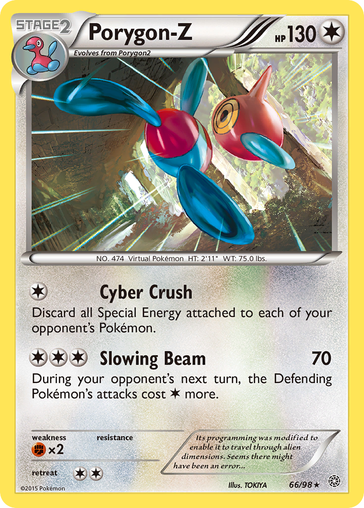Porygon-Z (66/98) [XY: Ancient Origins] | Dragon's Lair Comics and Fantasy Houston TX