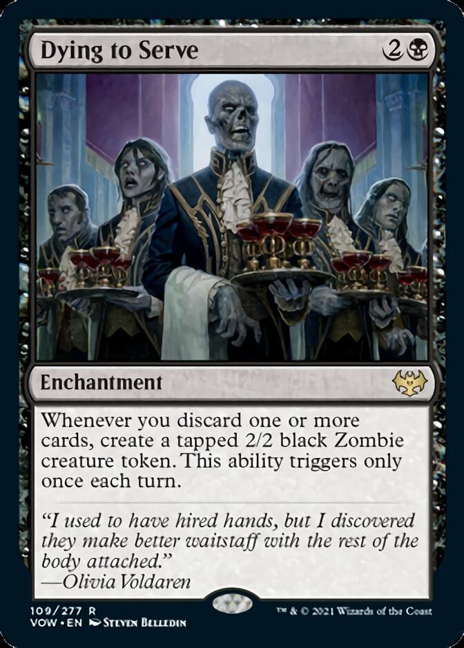 Dying to Serve [Innistrad: Crimson Vow] | Dragon's Lair Comics and Fantasy Houston TX