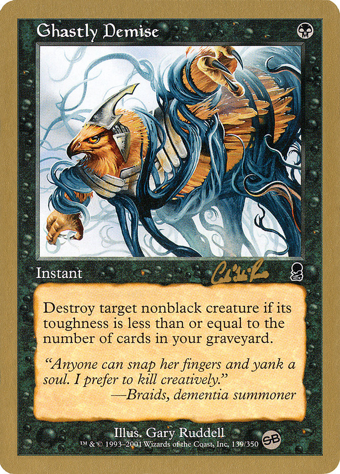 Ghastly Demise (Carlos Romao) (SB) [World Championship Decks 2002] | Dragon's Lair Comics and Fantasy Houston TX