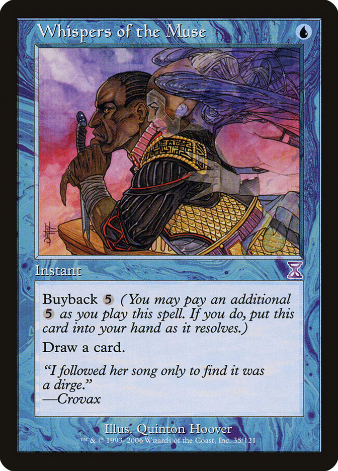 Whispers of the Muse [Time Spiral Timeshifted] | Dragon's Lair Comics and Fantasy Houston TX