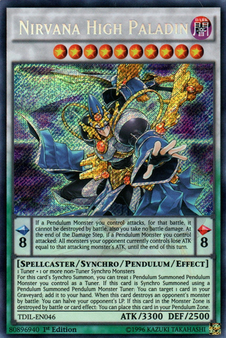 Nirvana High Paladin [TDIL-EN046] Secret Rare | Dragon's Lair Comics and Fantasy Houston TX