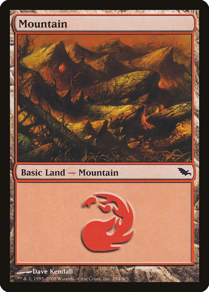 Mountain (294) [Shadowmoor] | Dragon's Lair Comics and Fantasy Houston TX
