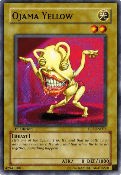 Ojama Yellow [DP2-EN003] Common | Dragon's Lair Comics and Fantasy Houston TX