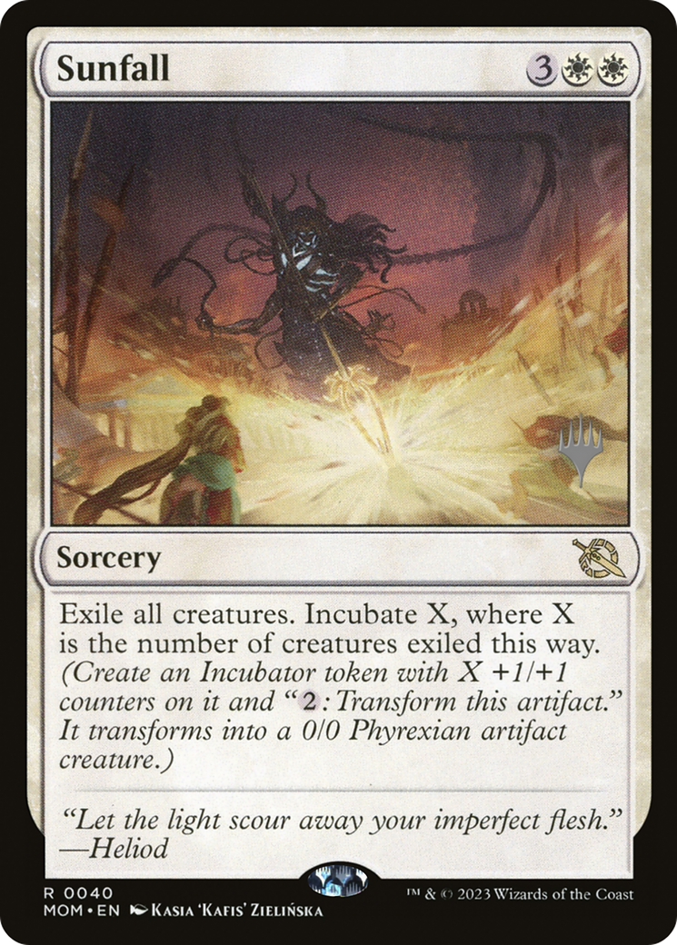 Sunfall (Promo Pack) [March of the Machine Promos] | Dragon's Lair Comics and Fantasy Houston TX