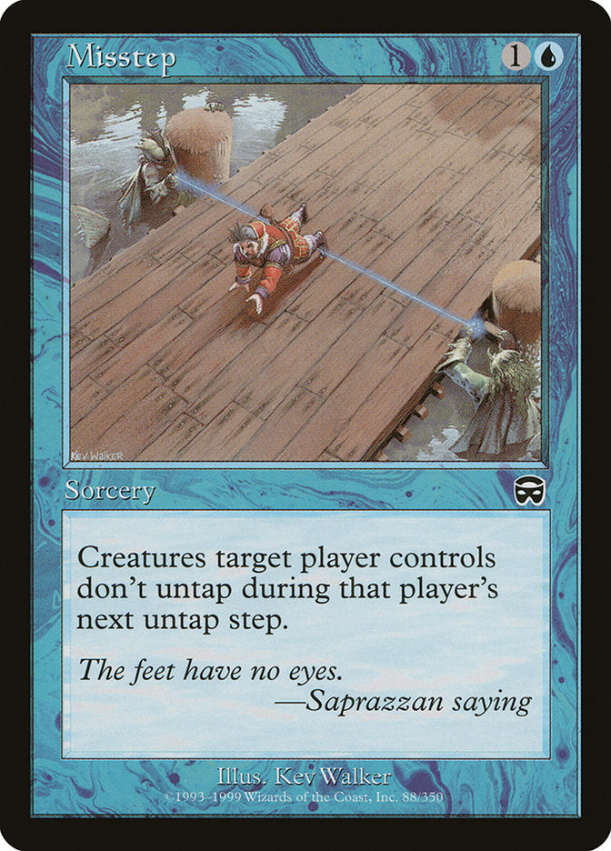 Misstep [Mercadian Masques] | Dragon's Lair Comics and Fantasy Houston TX