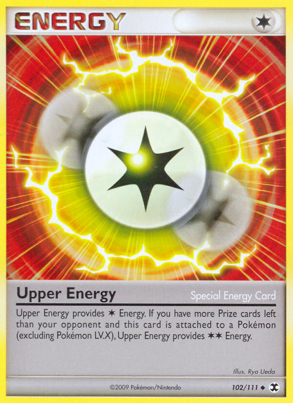 Upper Energy (102/111) [Platinum: Rising Rivals] | Dragon's Lair Comics and Fantasy Houston TX