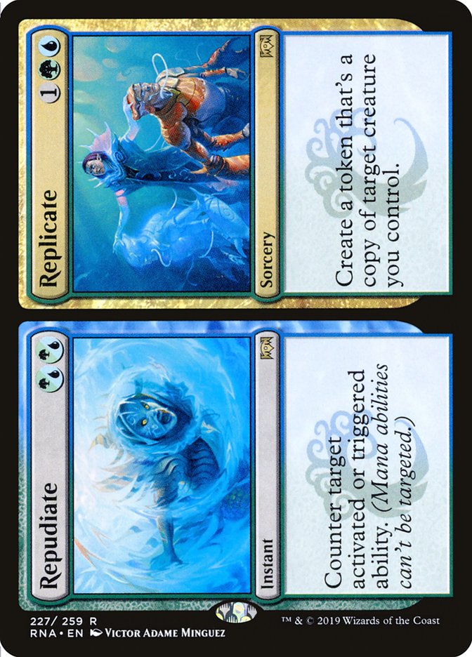 Repudiate // Replicate [Ravnica Allegiance] | Dragon's Lair Comics and Fantasy Houston TX