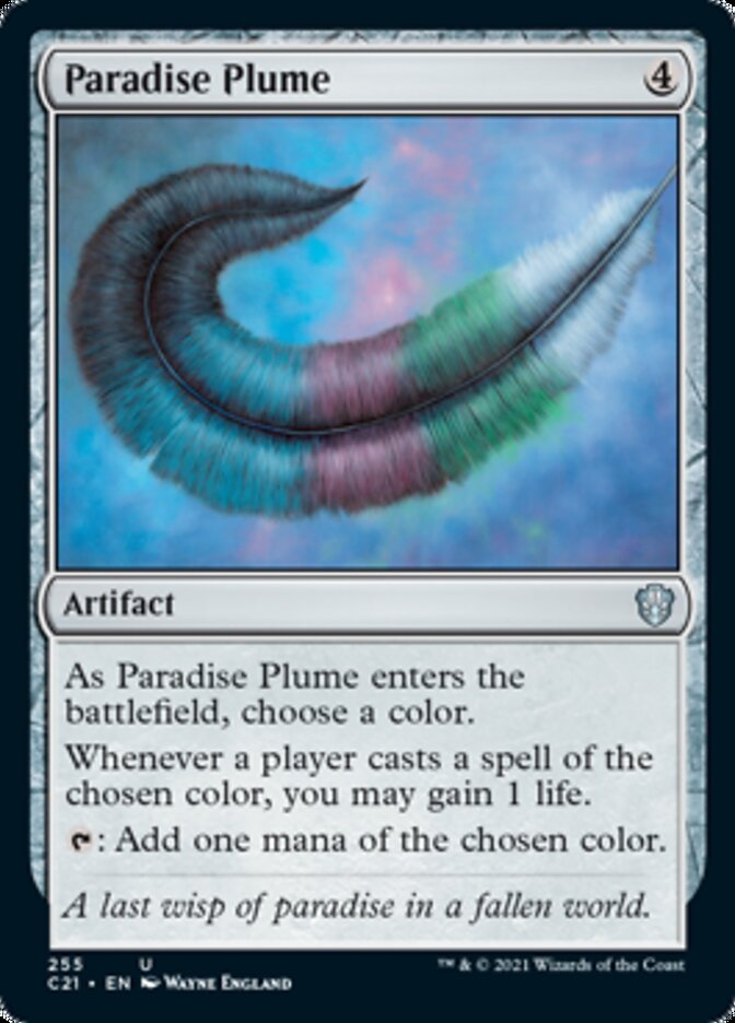 Paradise Plume [Commander 2021] | Dragon's Lair Comics and Fantasy Houston TX