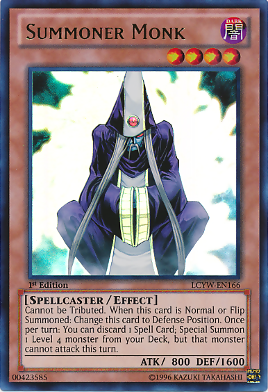 Summoner Monk [LCYW-EN166] Ultra Rare | Dragon's Lair Comics and Fantasy Houston TX