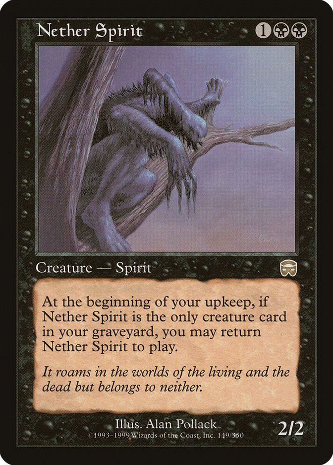 Nether Spirit [Mercadian Masques] | Dragon's Lair Comics and Fantasy Houston TX