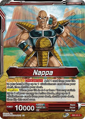 Nappa // Nappa & Saibaimen, the First Invaders (EB1-01) [Battle Evolution Booster] | Dragon's Lair Comics and Fantasy Houston TX