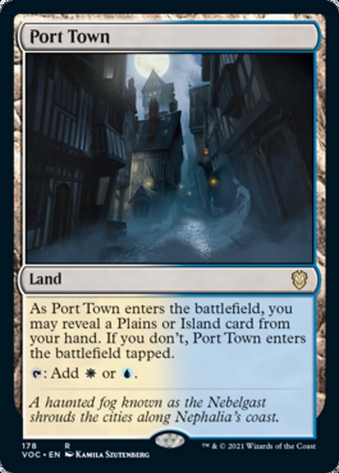 Port Town [Innistrad: Crimson Vow Commander] | Dragon's Lair Comics and Fantasy Houston TX