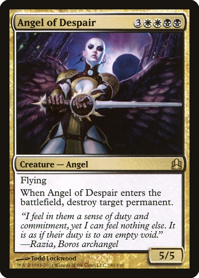Angel of Despair [Commander 2011] | Dragon's Lair Comics and Fantasy Houston TX