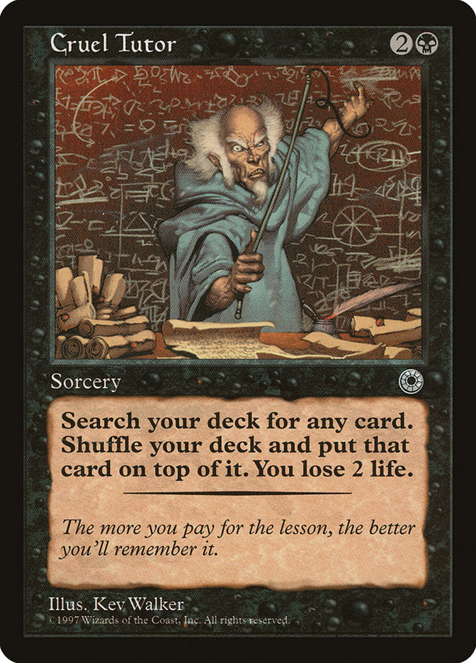 Cruel Tutor [Portal] | Dragon's Lair Comics and Fantasy Houston TX