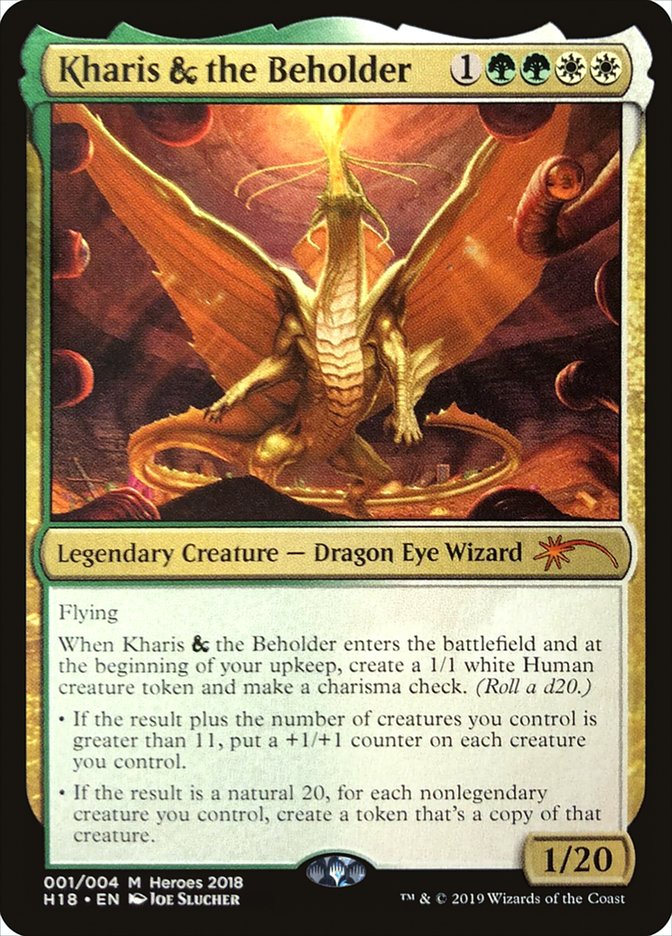 Kharis & The Beholder [Heroes of the Realm 2018] | Dragon's Lair Comics and Fantasy Houston TX
