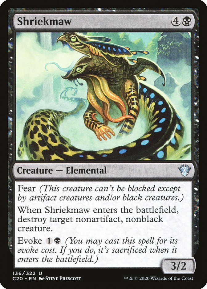 Shriekmaw [Commander 2020] | Dragon's Lair Comics and Fantasy Houston TX