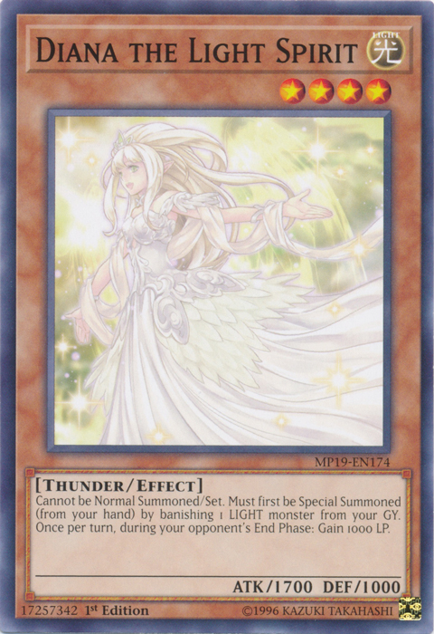 Diana the Light Spirit [MP19-EN174] Common | Dragon's Lair Comics and Fantasy Houston TX