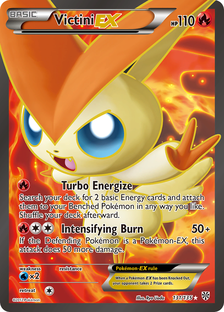 Victini EX (131/135) [Black & White: Plasma Storm] | Dragon's Lair Comics and Fantasy Houston TX