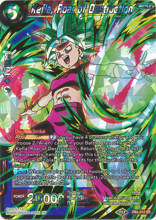 Kefla, Roar of Destruction (DB1-012) [Dragon Brawl] | Dragon's Lair Comics and Fantasy Houston TX