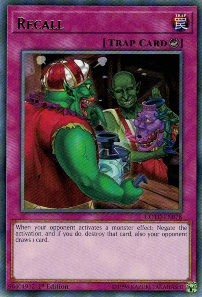 Recall [COTD-EN078] Rare | Dragon's Lair Comics and Fantasy Houston TX
