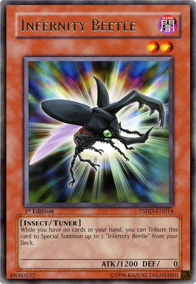 Infernity Beetle [TSHD-EN014] Rare | Dragon's Lair Comics and Fantasy Houston TX