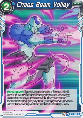 Chaos Beam Volley (BT9-035) [Universal Onslaught] | Dragon's Lair Comics and Fantasy Houston TX