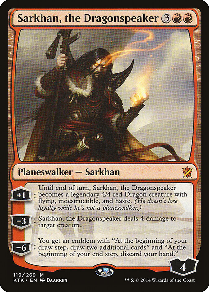 Sarkhan, the Dragonspeaker [Khans of Tarkir] | Dragon's Lair Comics and Fantasy Houston TX