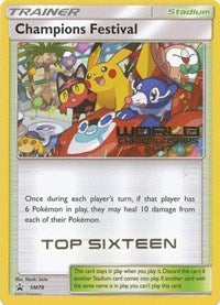 Champions Festival (SM78) (2017 Top Sixteen) [Sun & Moon: Black Star Promos] | Dragon's Lair Comics and Fantasy Houston TX