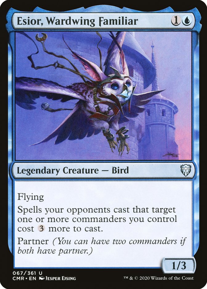 Esior, Wardwing Familiar [Commander Legends] | Dragon's Lair Comics and Fantasy Houston TX