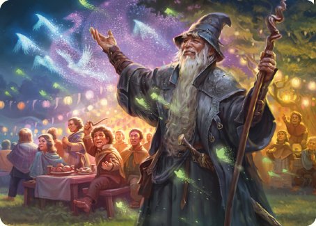 Gandalf, Friend of the Shire Art Card [The Lord of the Rings: Tales of Middle-earth Art Series] | Dragon's Lair Comics and Fantasy Houston TX