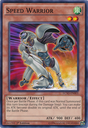 Speed Warrior [LC5D-EN003] Common | Dragon's Lair Comics and Fantasy Houston TX