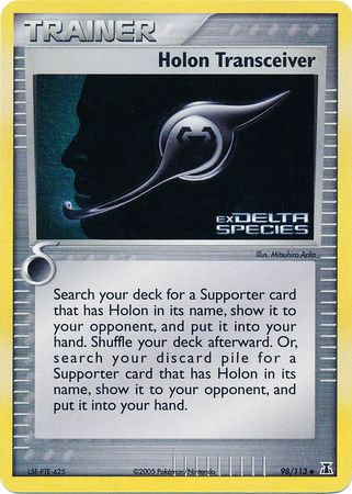 Holon Transceiver (98/113) (Stamped) [EX: Delta Species] | Dragon's Lair Comics and Fantasy Houston TX