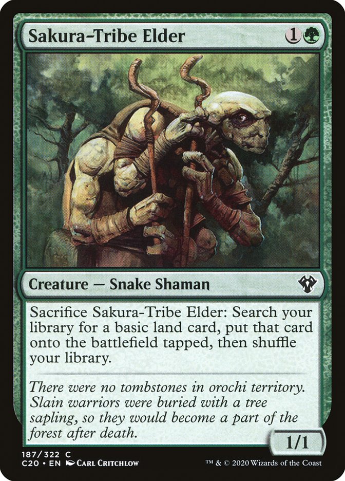 Sakura-Tribe Elder [Commander 2020] | Dragon's Lair Comics and Fantasy Houston TX